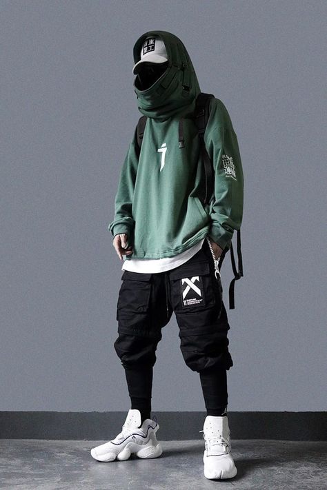 Astro Hoodie, Mode Poses, Cyberpunk Clothes, Techwear Fashion, Tech Wear, Love Street, Cyberpunk Fashion, Cyberpunk Style, Mens Fashion Streetwear