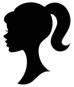 barbie silhouette | Clipart Panda - Free Clipart Images Barbie Png, Barbie Paris, 4de Verjaardag, Silhouette Head, Halloweenský Makeup, Barbie Silhouette, Barbie Birthday Cake, Silhouette Cake Topper, Barbie Party Decorations