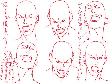 Sketches - Album on Imgur Anime Process, Different Facial Expressions, Eye Anatomy, Drawing Face Expressions, Animation Ideas, Drawing Heads, Drawing Expressions, 캐릭터 드로잉, Anatomy Drawing