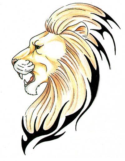 Lion Tattoo Outline, Lion Side Profile, Tattoo Idea Drawings, Disney Tattoo Inspiration, Lion Side View, Lion Cartoon Drawing, Family Crest Ideas, Simple Lion Tattoo, Lion Profile