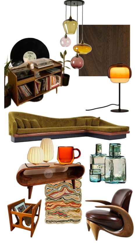 mid-century furnitures harmony Mod Century Modern Home, Moody Mcm, Mod Interior Design, Mcm Aesthetic, Moody Mid Century Modern, Eclectic Mid Century Modern, Mid Century Modern Living Room Decor, Midcentury Modern Furniture, Mid Century Modern Apartment