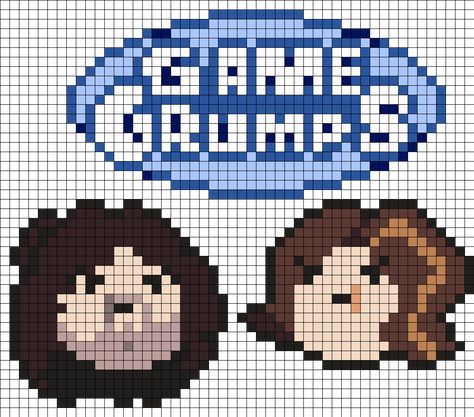 Game Grumps Perler Set Perler Bead Pattern | Bead Sprites | Misc Fuse Bead Patterns Kandi Cuffs, Fuse Bead Patterns, Game Grumps, Pony Bead Patterns, Pattern Maker, Bead Sprite, Kandi Patterns, Pixel Games, Perler Bead Ideas