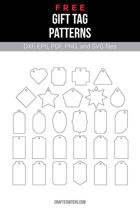 Free Gift Tag Patterns And Cut Files Tag Pattern Free Printable, Free Gift Tag Svg Files For Cricut, How To Make Gift Tags Diy, Free Svg Files For Cricut Christmas Gift Tags, Free Christmas Tag Svg, Snowflake Tags Printable Free, Christmas Gift Tag Svg Free, Christmas Gift Tags Cricut Free Svg, Free Svg Christmas Tags