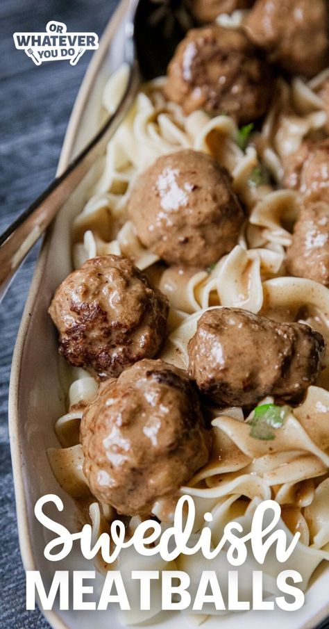 Swedish Meatballs - Easy Homemade Ikea Copycat Recipe Ikea Meatballs Recipe, Swedish Meatball Sauce Recipe, Easy Homemade Meatballs, Ikea Swedish Meatball Recipe, Prime Rib Recipe Easy, Spiced Meatballs, Swedish Meatball Recipe, Easy Swedish Meatball Recipe, Homemade Swedish Meatballs