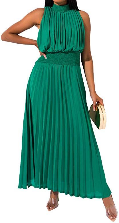 Free Certificates, Long Bridesmaid Dress, Pleated Maxi, Day To Night, 9th Birthday, Classic Dress, To Night, Amazon Women, Wedding Attire