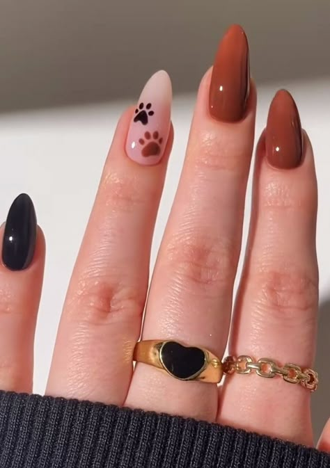 Calico Nails Design, Pet Nail Designs, Cat French Tip Nails, Cat Themed Nails, Dog Nails Design, Clear Nails Ideas, Cute Cat Nails, Nail Photoshoot Ideas, Cat Nail Art