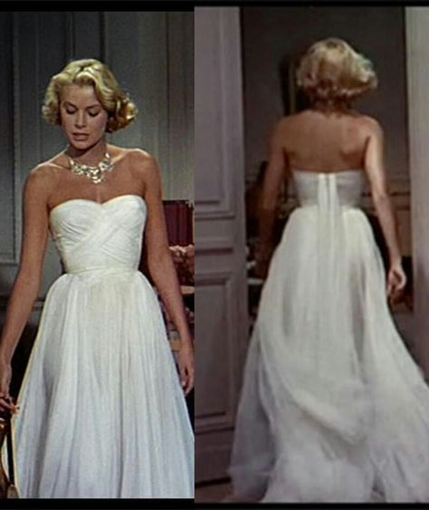 Marilyn Monroe Inspired Wedding Dress, Grace Kelly Dress Style, Iconic Bridal Looks, Iconic Dresses Movies, 2000s Wedding Dress, Iconic Movie Dresses, Grace Kelly Dresses, Grace Kelly Wedding Dress, Wedding Reception Gowns