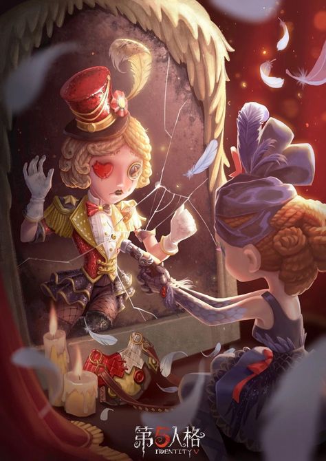 Animal Tamer, Identity V Official Art, Idv Characters, Making Characters, Art Identity, Eli Clark, Identity Art, Black Swan, Identity V