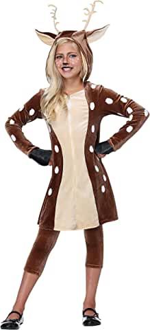 Fawn Costume, Bruh Girl, Reindeer Costume, Deer Costume, Costume For Girls, Animal Costumes, Girl Halloween, Spandex Dress, Theme Halloween