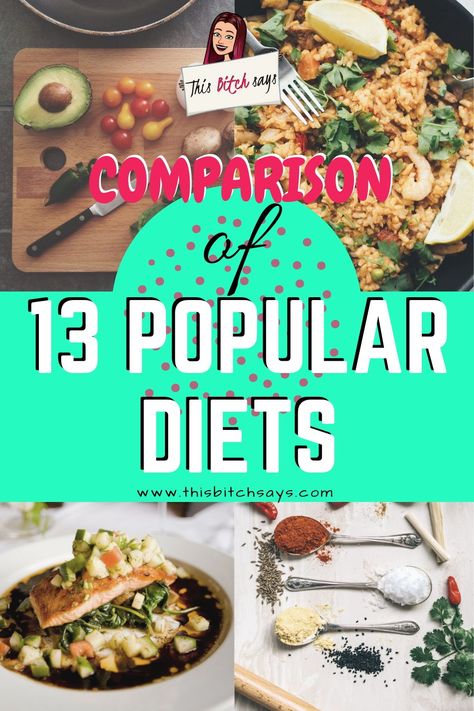 A comparison of 13 popular diets - Atkins, Keto, Paleo, Whole30, Mediterranean, South Beach, Nordic, Vegan, Vegetarian, Raw Food, DASH, WW, Fast 5:2. Which popular diet is right for you? Food Recipes For Dinner Healthy, Healthy Crockpot Meals, Vegetarian Italian Recipes, Easy Meals Healthy, Food Recipe Healthy, Healthy Easy Meals, Healthy Food Recipes Easy, Ideas Healthy Food, Meal Ideas Healthy