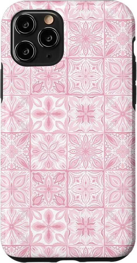 Amazon.com: iPhone 13 Pro Max Vintage Porcelain Pink Mediterranean Case : Cell Phones & Accessories Iphone 11 Cases, 13 Pro Max Iphone, Vintage Porcelain, Phones Accessories, Cell Phones, Protective Cases, Iphone 13, Cell Phone Accessories, Iphone 11