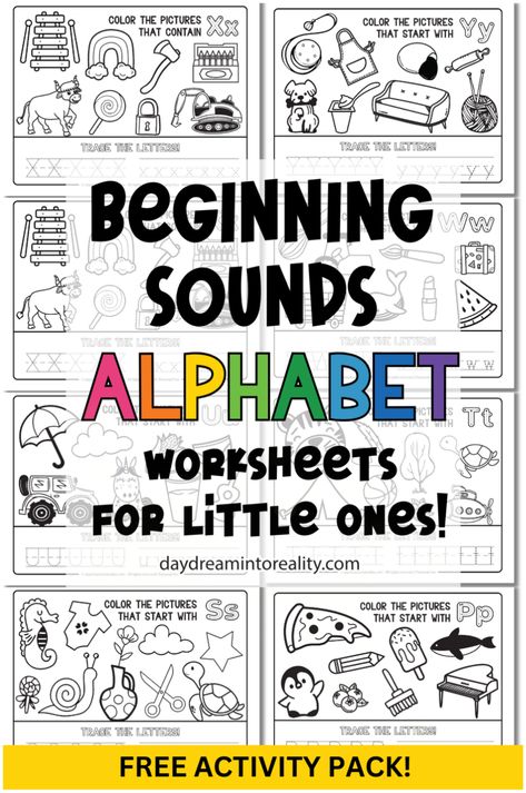 Looking for printable alphabet worksheets for hands-on learning? Explore our collection of free resources designed for preschool and kindergarten children. These coloring and interactive worksheets are perfect for teaching letter sounds in a fun and effective way. Alphabet Sound, Teaching Letter Sounds, Free Printable Alphabet Worksheets, Dot Marker Activities, Beginning Sounds Worksheets, Printable Alphabet Worksheets, Alphabet Worksheets Kindergarten, Alphabet Sounds, Preschool Alphabet