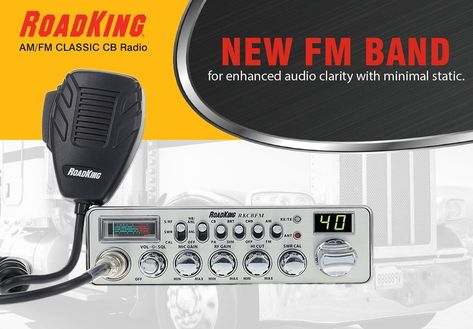 Why was FM added to CB Radios? Cklw Radio, Cb Radio Lingo, Radio Fm, Saregama Carvaan Radio, Vhf Radio, Radio Design, Cb Radios, History Videos, Power Inverters