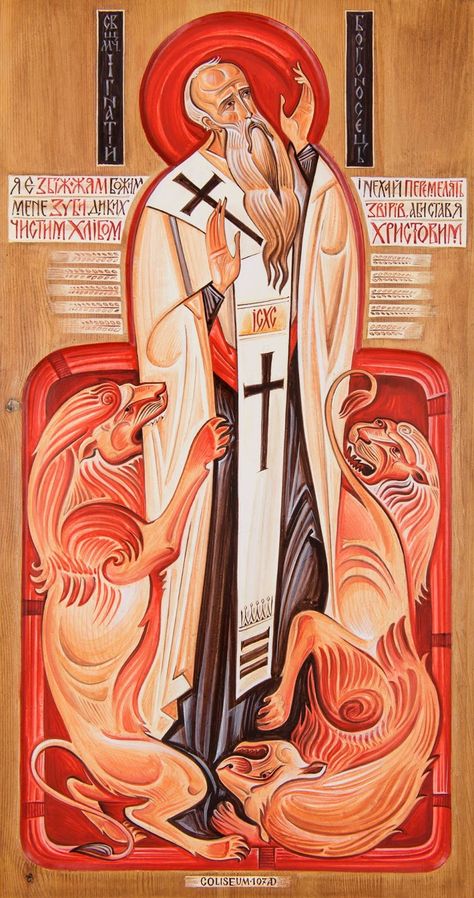 Faith Of Our Fathers, Roman Church, Eastern Orthodox Church, Religious Artwork, St Ignatius, Orthodox Christian Icons, Christian Icons, Byzantine Art, Byzantine Icons