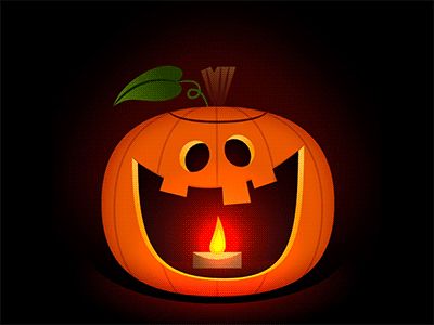 Halloween Gif #4 Pumpkin + Time Lapse by Kyle Jones - Dribbble Gif Halloween, Happy Halloween Gif, Halloween Gifs, Halloween Animated, Image Halloween, Halloween Gif, Halloween Greetings, Halloween Images, Holiday Halloween