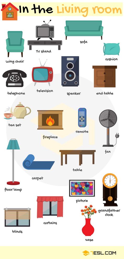 1shares Learn furniture vocabulary in English. Furniture refers to movable objects intended to support various human activities such as seating, … Vocabulary In English, English Room, Learning English For Kids, Kids English, English Vocab, English For Kids, English Language Teaching, English Lessons For Kids, English Activities