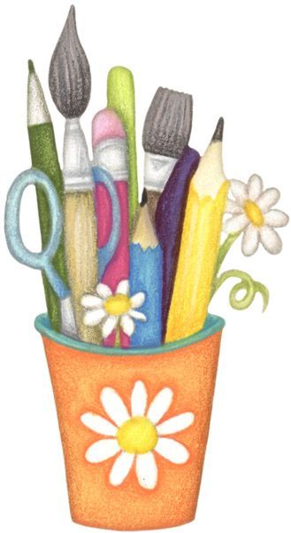 Craft cup clip art misc clipart Decoupage Printables, Cute Clipart, Tole Painting, Creative Expressions, Fabric Painting, Clipart Images, Painting Inspiration, Doodle Art, Art Pictures