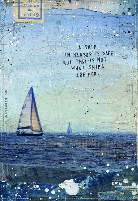 Short Inspirational Quotes, Visual Statements, A Ship, Pretty Words, Travel Quotes, Beautiful Words, A Quote, Words Quotes, Wise Words