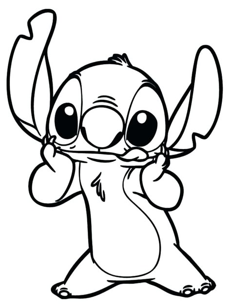 Hungry Stitch coloring page Lilo And Stitch Coloring Pages, Stitch Coloring, Pikachu Coloring Page, Stitch Coloring Pages, Lilo And Stitch Drawings, Stitch Drawing, Disney Art Drawings, Lilo Et Stitch, Disney Colors