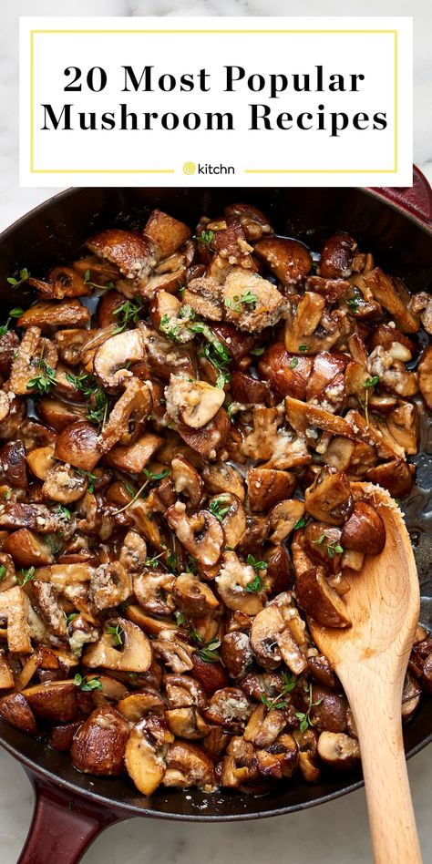 20 Popular Mushroom Recipes | Kitchn Mushroom Side Dish Recipes, Best Mushroom Recipes, Best Mushroom Recipe, Mushroom Side Dishes, Mushroom Dishes, Mushrooms Recipes, Mushroom Recipes Healthy, Cozy Dinners, Mushroom Dish