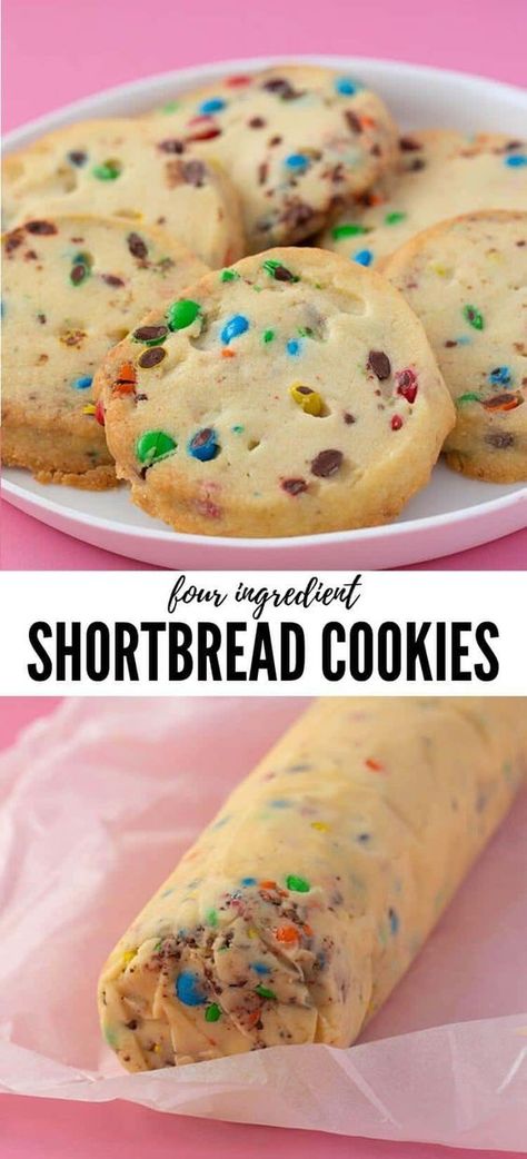 Egg Free Cookies, Shortbread Cookies Easy, Buttery Shortbread Cookies, Lost 100 Pounds, Cookies Easy, 4 Ingredient, Biscuit Cookies, Easy Cookie Recipes, I Quit