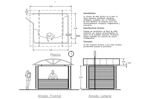 kiosk design autocad dwg files - Cadbull Kiosk Plan, Outdoor Kiosk Design, Food Kiosk Design Ideas, Metal Kiosk, Food Kiosk Design, Beach Kiosk, Kiosk Design Ideas, Stall Flooring, Mobile Kiosk