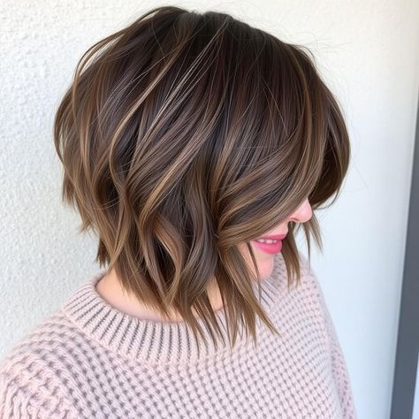 Struggling with a hairstyle that keeps you warm and stylish? 🌨️✨ Discover the perfect choppy bob winter hairstyle that combines comfort and chic effortlessly! This versatile cut keeps you cozy while adding a modern edge to your look. Save now for a winter style that’s both practical and fashionable! #WinterHairstyles #ChoppyBob #CozyChic Winter Hairstyle, Choppy Bob, A Hairstyle, Winter Hairstyles, Cozy Chic, Winter Style, New Hair, Winter Fashion, Hair Styles