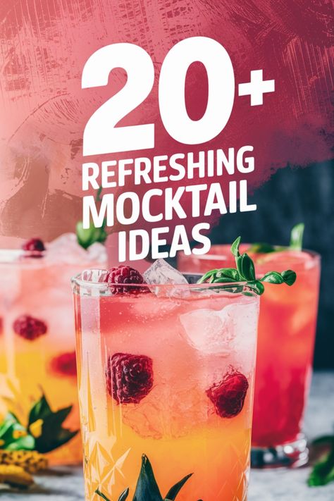 Refreshing mocktail with colorful fruit garnishes and ice cubes in a glass. Refresher Drinks Recipes, Refreshing Drinks Recipes Easy, Mocktail Ideas, Refreshing Mocktail, Best Non Alcoholic Drinks, Lime Rickey, Kid Friendly Drinks, Coconut Shavings, Summer Coolers