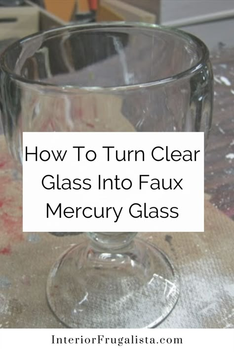 Faux Mercury Glass Diy Tutorials, Fake Mercury Glass Diy, Silver Mercury Glass Centerpiece, How To Make Glass Look Old, Mercury Glass Tablescape, What To Fill Large Glass Vases With, Gold Mercury Glass Centerpiece Wedding, How To Make Mercury Glass Vases, Antiquing Glass Diy