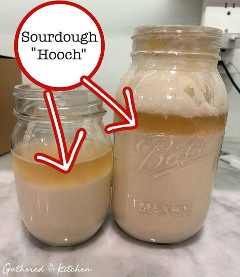 Jars For Sourdough Starter, Sour Dough Starter Jar, Hooch On Sourdough Starter, Storing Sourdough Starter In Fridge, Sourdough Hooch, Sourdough Starter Jar, Starter Sourdough, Weck Jars, Sourdough Starter Discard