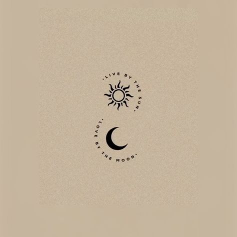 Tattoo Sonne, Luna Tattoo, Moon Sun Tattoo, Cute Simple Tattoos, Cat Tattoo Designs, Sun Tattoos, Friendship Tattoos, Small Hand Tattoos, Tattoo Project