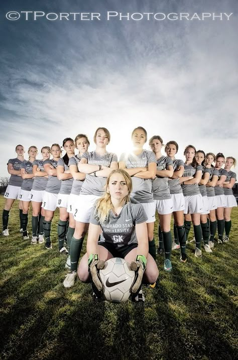 CSU Women's Soccer | This is my favorite shot from a recent … | Flickr Soccer Photoshoot Ideas, Soccer Photo Ideas, Soccer Portraits, Soccer Media Day, Soccer Photography Poses, Soccer Team Pictures, Soccer Photoshoot, Soccer Senior Pictures, Soccer Team Photos