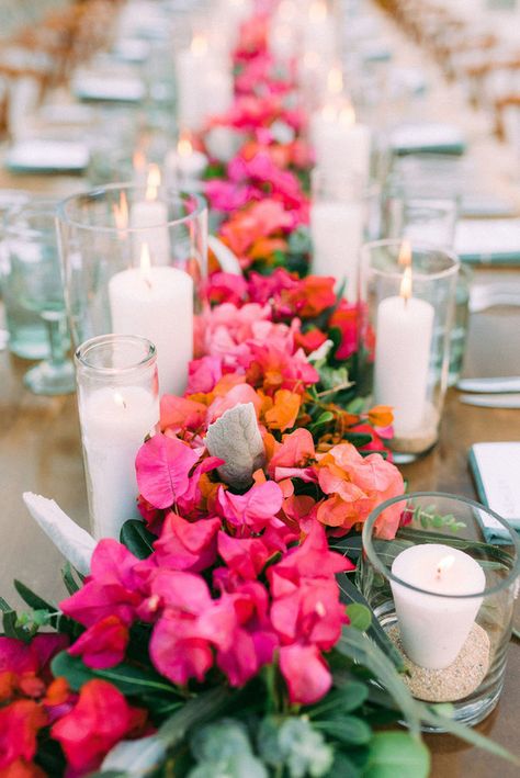 Bougainvillea | Wedding & Party Ideas | 100 Layer Cake Bougainvillea Wedding, Hot Pink Weddings, Spanish Wedding, Boda Mexicana, The Wedding Planner, Bright Wedding, Wedding Palette, Greek Wedding, Wedding Party Ideas