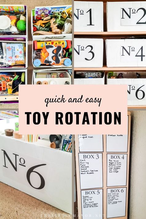 Toy Storage Drawers, Tot Organization Ideas, Weekly Toy Rotation, Toy Storage Rotation, 10 Month Old Toy Rotation, Montessori Organization Toys, Montessori Toy Rotation Storage, Tiny Toy Organization, Montessori Storage Ideas