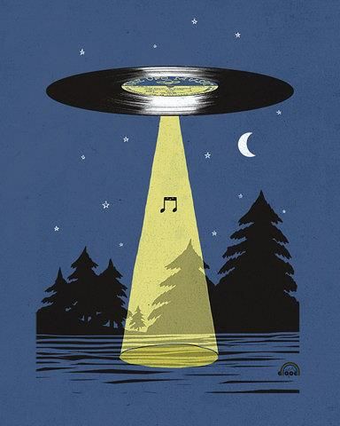 The Voyager Golden Records are phonograph records Dj Art, Arte Alien, Music Illustration, 캐릭터 드로잉, Musical Art, Vinyl Music, Vinyl Art, Art And Illustration, Music Poster