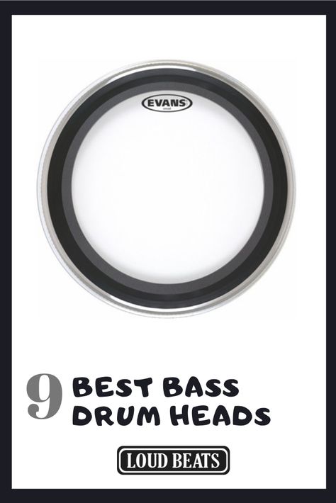 Some of the features that a good bass drum head should have are durability damping options reasonable cost & muffling options among others. For your convenience we have listed down the nine best bass drum heads that will give you the best deal. #drums #drummer #drum #drumheads Drum Heads, Drum Head, How To Focus Better, Bass Drums, Bass Drum, Drum And Bass, Drums, Bass, Musician