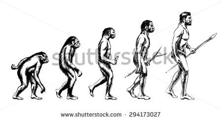 Neanderthal Stock Photos, Images, & Pictures | Shutterstock Human Evolution Illustration, Treasure Tattoo, Evolution Illustration, Jaw Cooper, Evolution Theory, Genetic Inheritance, Darwin Evolution, Evolution Tattoo, Human Body Shape