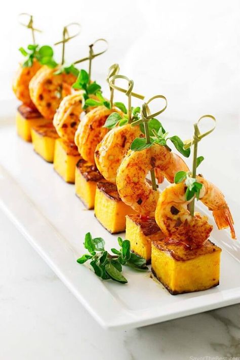 Savoury Canapes, Canape Recipes, Shrimp Bites, Yummy Shrimp Recipes, Cold Shrimp, Shrimp Appetizer Recipes, Canapes Recipes, Party Bites, New Years Eve Food