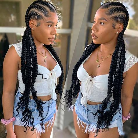 Twisted Hair, Feed In Braids Hairstyles, Feed In Braids, Hot Hair Colors, Feed In Braid, Braids Locs, Girl Braids, Girls Hairstyles Braids, Braids For Black