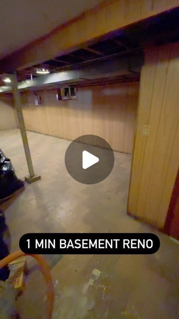 HomeDIY on Instagram: "Quick and easy update to your basement #renovation #reno #diyproject #homediy #diy #basement #basementrenovation #homeimprovement #howto #tutorial" How To Hide Poles In Basement, Basement Transformation Budget, Diy Basement Remodel Cheap, Basement With Columns, Basement Remodel Diy Inexpensive, Quick Basement Makeover Diy, Basement Paint Colors With Black Ceiling, Basement Reno On A Budget, Cheap Basement Finishing Ideas