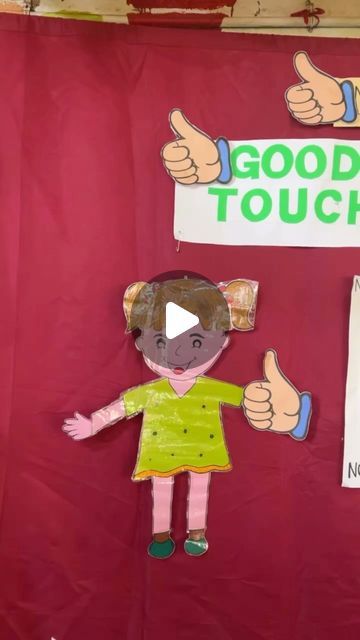 Safe Unsafe Activities, Good Touch Bad Touch Lessons Kids, Good Touch Bad Touch Activities, Children Day Games, Good Touch Bad Touch Posters, Good Touch Bad Touch, Activity Games For Kids, Bad Touch, School Art Activities