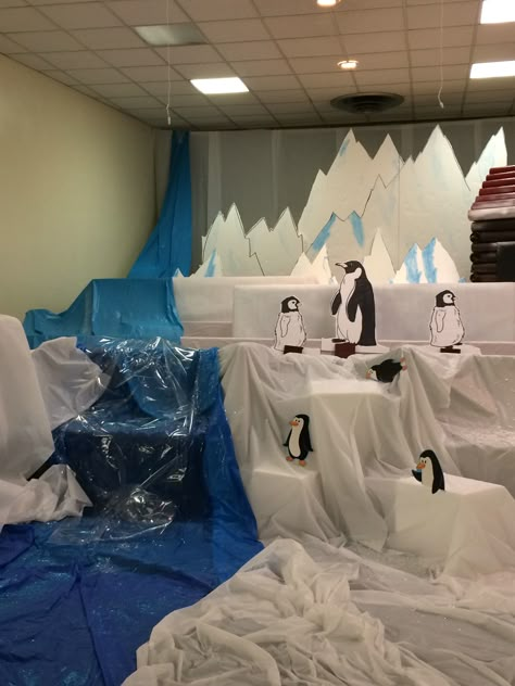 Arctic adventure Polar Biome, Arctic Decorations, Arctic Vbs, Fair Theme, Scholastic Book Fair, Arctic Blast, Pole Nord, Disposable Face Mask, Classroom Transformation