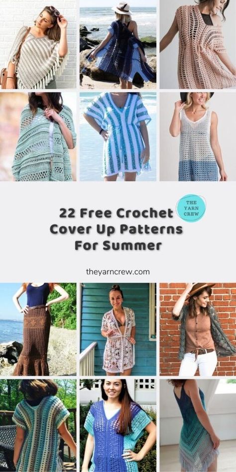 Crochet Swimsuit Coverup Pattern Free, Crochet Cover Up Pattern Free, Crochet Beach Cover Up Pattern Free, Crochet Beach Dress Pattern, Swimsuit Coverup Pattern, Crochet Bathing Suit Cover, Beach Coverup Pattern, Crochet Beach Cover Up, Crochet Dress Pattern Free