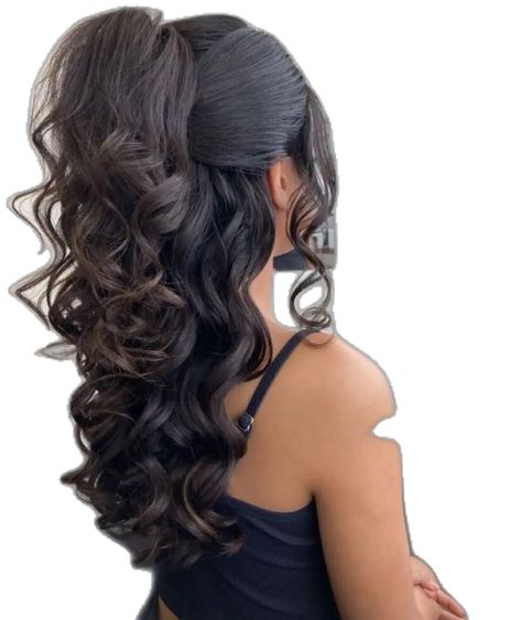 Quince Hair Ideas, Down Hair Prom, Quince Hair, Hidden Crown Hair Extensions, Half Up Half Down Hair Prom, 16 Birthday Cake, Quinceanera Hairstyles, Hair Prom, Quince Ideas