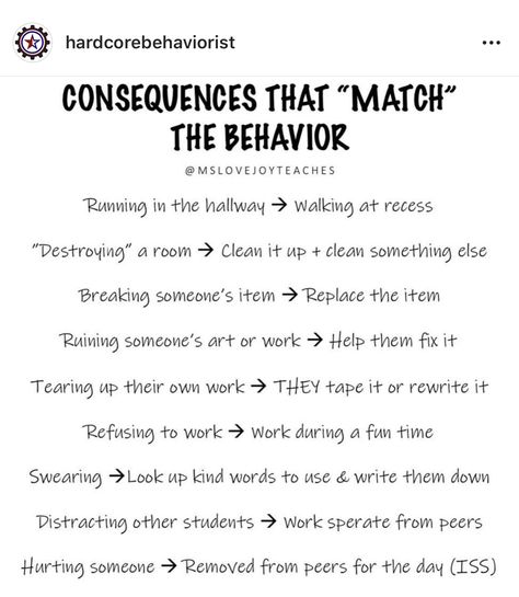 Behavior Consequences At Home, Consequences For Bad Behavior, Calm Box, Behavior Technician, Teaching Classroom Management, Responsive Classroom, Substitute Teaching, Behavior Interventions, Boss Mom