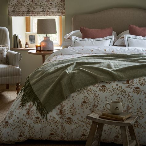 Red Squirrels, Beautiful Bedding Sets, Friends Design, Sophie Allport, Curtains And Blinds, Perfect Bedding, Woodland Friends, Earthy Brown, Spoon Rests