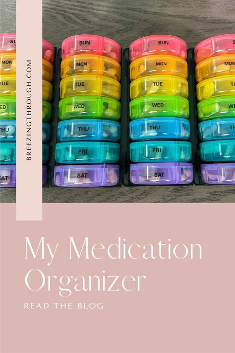 I have a lot of pills I have to take. Between supplements, ADHD medication and more, it can be hard to remember to take them all. I found this awesome four week pill organizer almost two years ago now, and I absolutely love it. Let me show you how I refill it and why I love it so much! #adhd #neurodivergent #medication #medicationorganizer #organization Pill Organizer Ideas Diy, Vitamin Organization, Daily Medication Organization, Pill Organizer Ideas, Medication Organizer, Medical Supply Organization, Daily Pill Organizer, Medication Organization, Weekly Organization