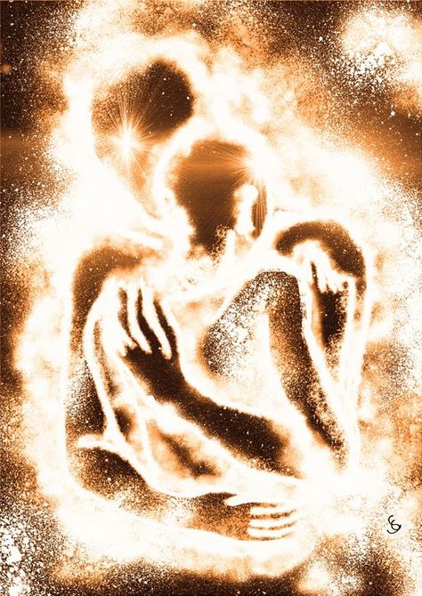 Hugging The Universe, Connectedness Art, Soul Mate Art, Connection Aesthetic, Hug Art, My Protector, Soulmates Art, My Sweet Love, Sketch Poster