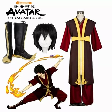 Prince Uniform, Zuko Costume, Atla Party, Aang Cosplay, Fire Nation Cosplay, Zuko Cosplay, Sokka And Zuko, Avatar The Last Airbender Cosplay, The Last Airbender Cosplay