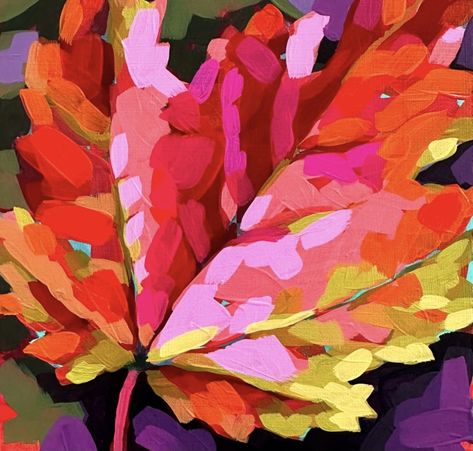 Ali Kay, Cactus Paintings, Abstract Tree Painting, Fall Art Projects, Painting Workshop, Autumn Painting, Sketch Painting, Mini Paintings, Autumn Art